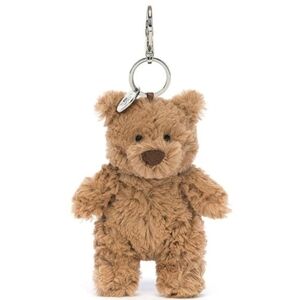 Jellycat Bartholomew Bear Bag Charm Soft and Plush BNWT Authentic